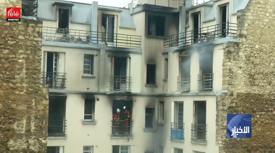 قنصلية المغرب بباريس على اتصال مع أسرة المغربية التي لقيت حتفها في حريق بمبنى سكني