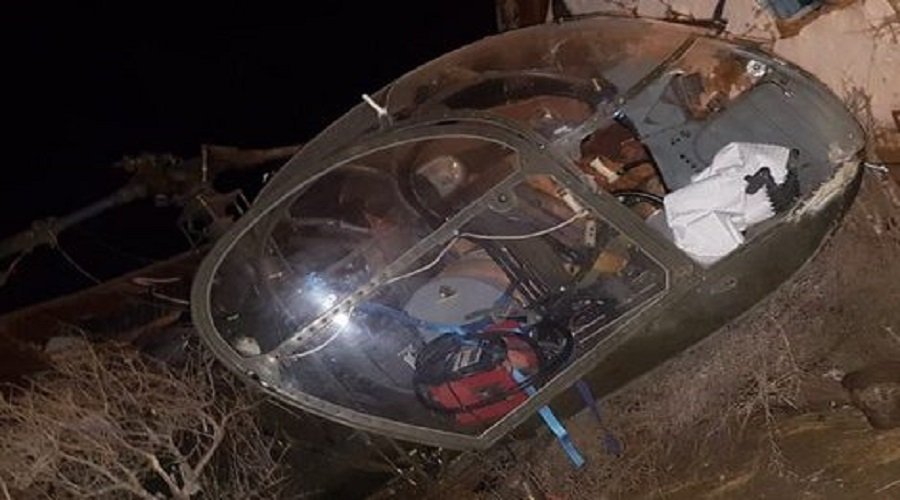 سقوط طائرة هليكوبتر إسبانية نواحي أصيلة والدرك يعتقل ربانها