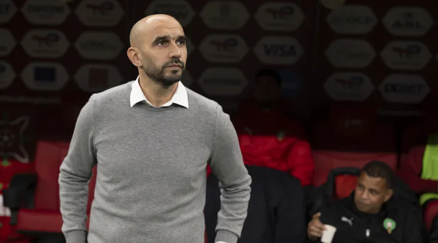 الركراكي يودع المنتخب برسالة مؤثرة