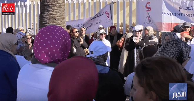 الأطباء يشلون حركة المستشفيلت ليومين و الممرضون يعلنون عن إضراب وطني
