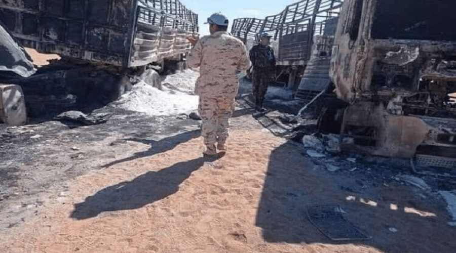 الأمم المتحدة تفضح زيف الرواية الجزائرية حول قصف الشاحنتين