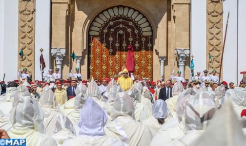 أمير المؤمنين يترأس حفل الولاء بالقصر الملكي بتطوان