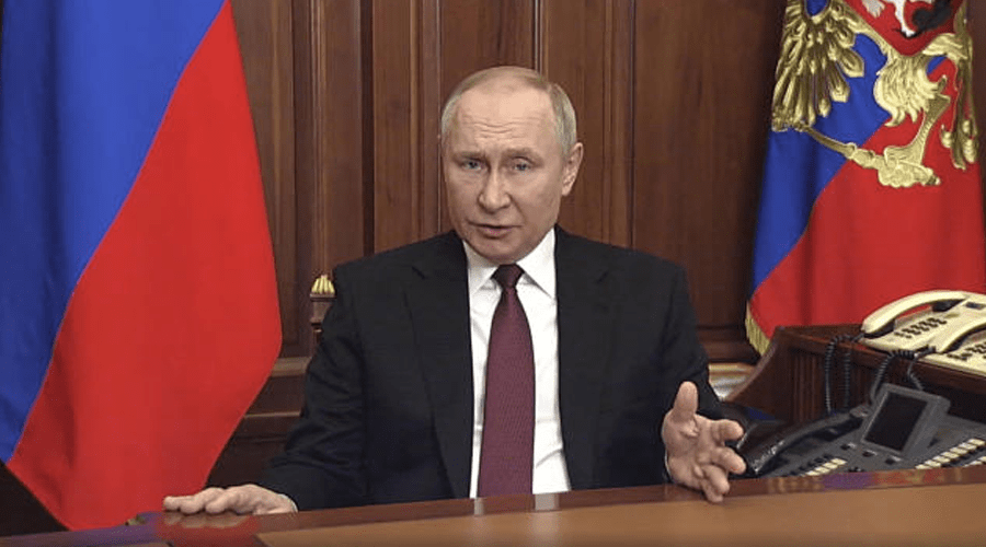 بوتين يعلن بدء "عملية عسكرية" شرقي أوكرانيا