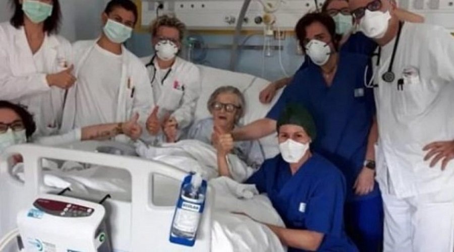 شفاء أكبر معمرة مصابة بكورونا في إيطاليا تبلغ 95 عاما