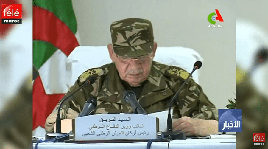 الجزائر: قايد صالح يشيد بالأحكام على مسؤولين سابقين وينفي دعم الجيش لأي مرشح للرئاسة