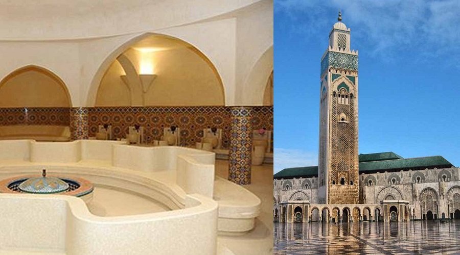 افتتاح حمامات تحت مسجد الحسن الثاني للعموم وهذه أسعارها