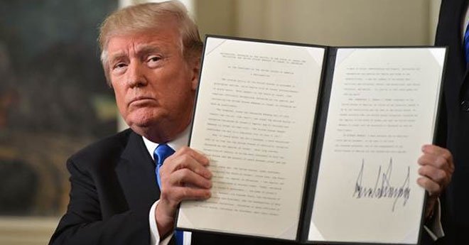 الرئيس ترامب يعترف رسميا بالقدس عاصمة لإسرائيل