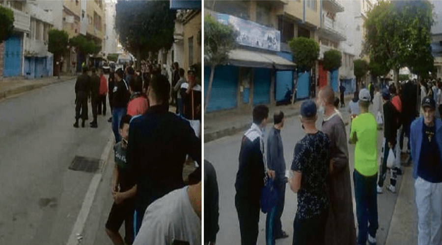 خرق الطوارئ ومقاومة السلطة يقود 5 جزائريين للاعتقال بالفنيدق