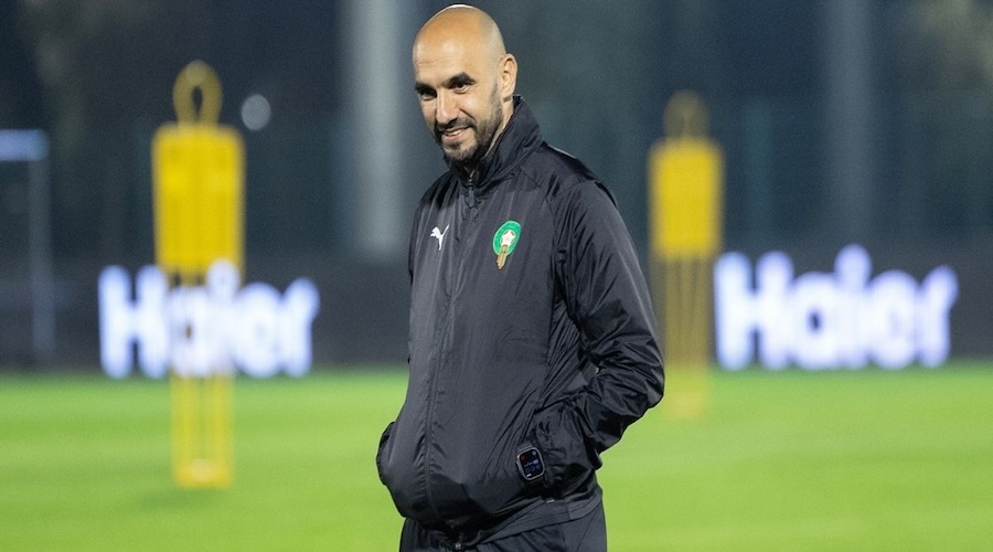 الركراكي: سنواجه البرازيل في الافتتاح وأتمنى نهائي في نيويورك