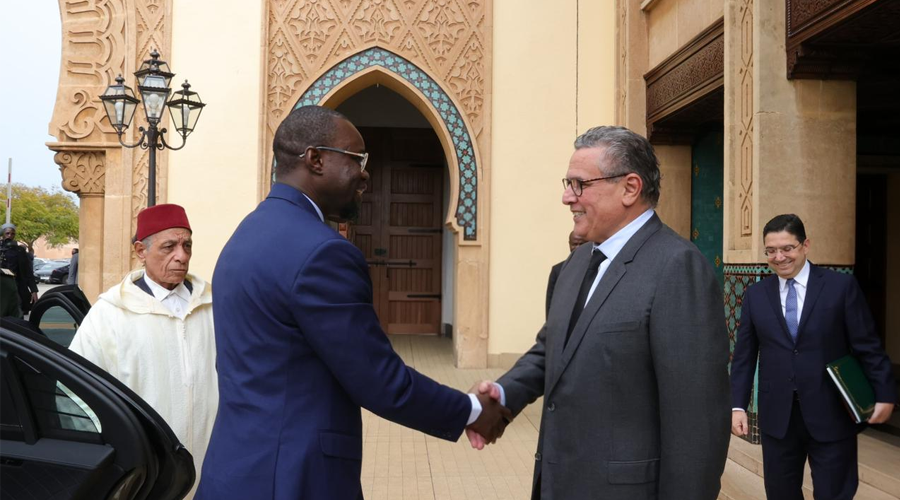 أخنوش يستقبل رئيس الوزراء السينغالي بالرباط
