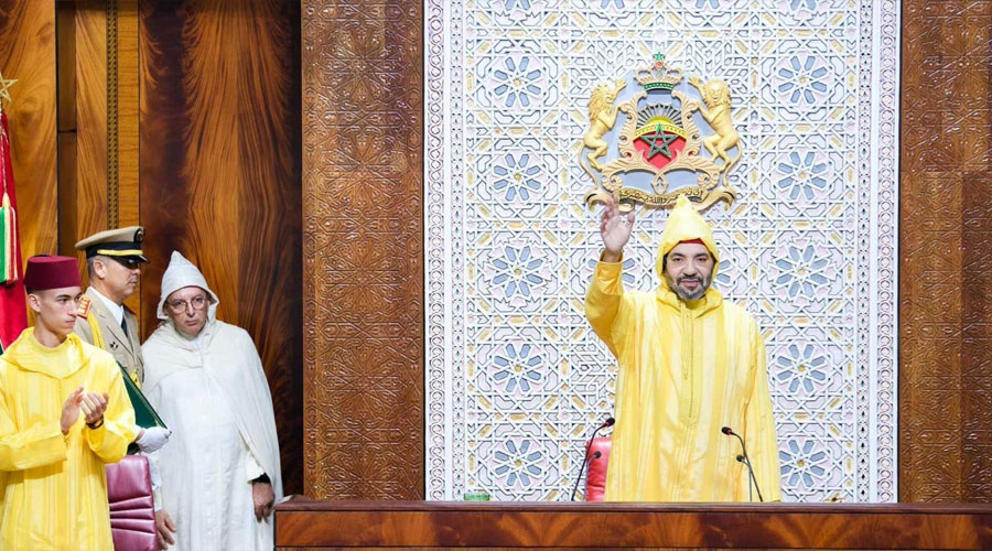 الملك يوجه خطابا ساميا بمناسبة افتتاح الدورة الأولى من السنة التشريعية