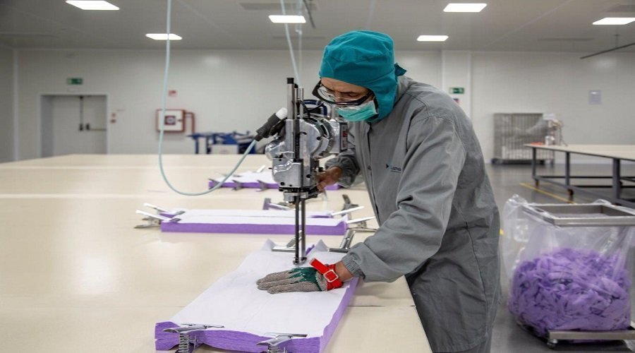شركة Lamatem تشرع في تزويد الدولة بالمنتجات الطبية من النسيج لمواجهة كورونا
