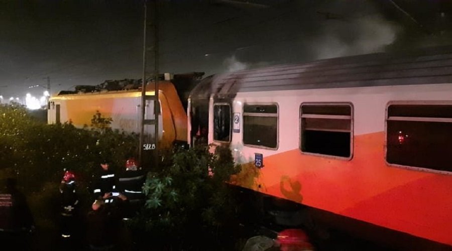 اندلاع حريق في قطار بالبيضاء و ONCF يوضح