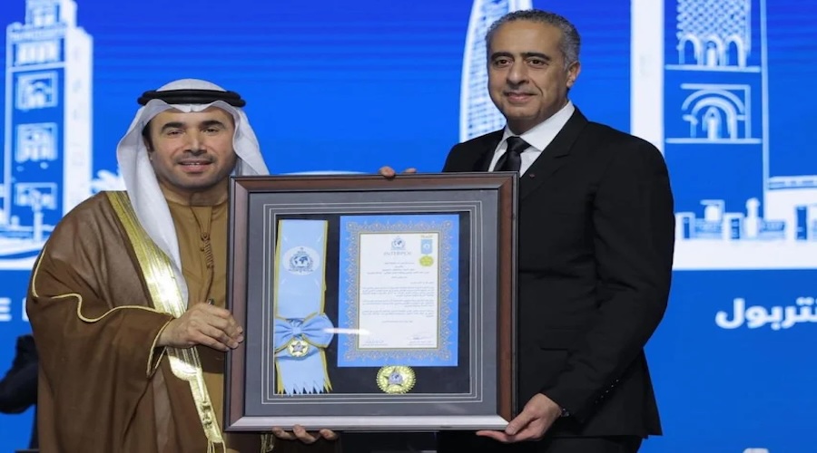 الأنتربول توشح حموشي بوسام "الطبقة العليا"