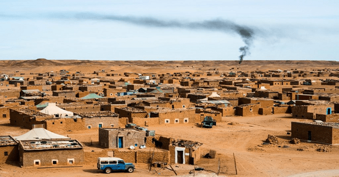 تقرير حقوقي يرصد انتهاكات حقوق الانسان بمخيمات تندوف