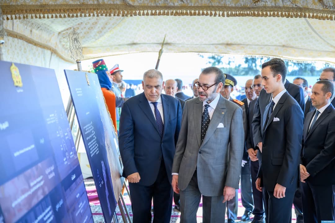 الملك يطلق أشغال إحداث منصة المخزون والاحتياطات الأولية لجهة الرباط