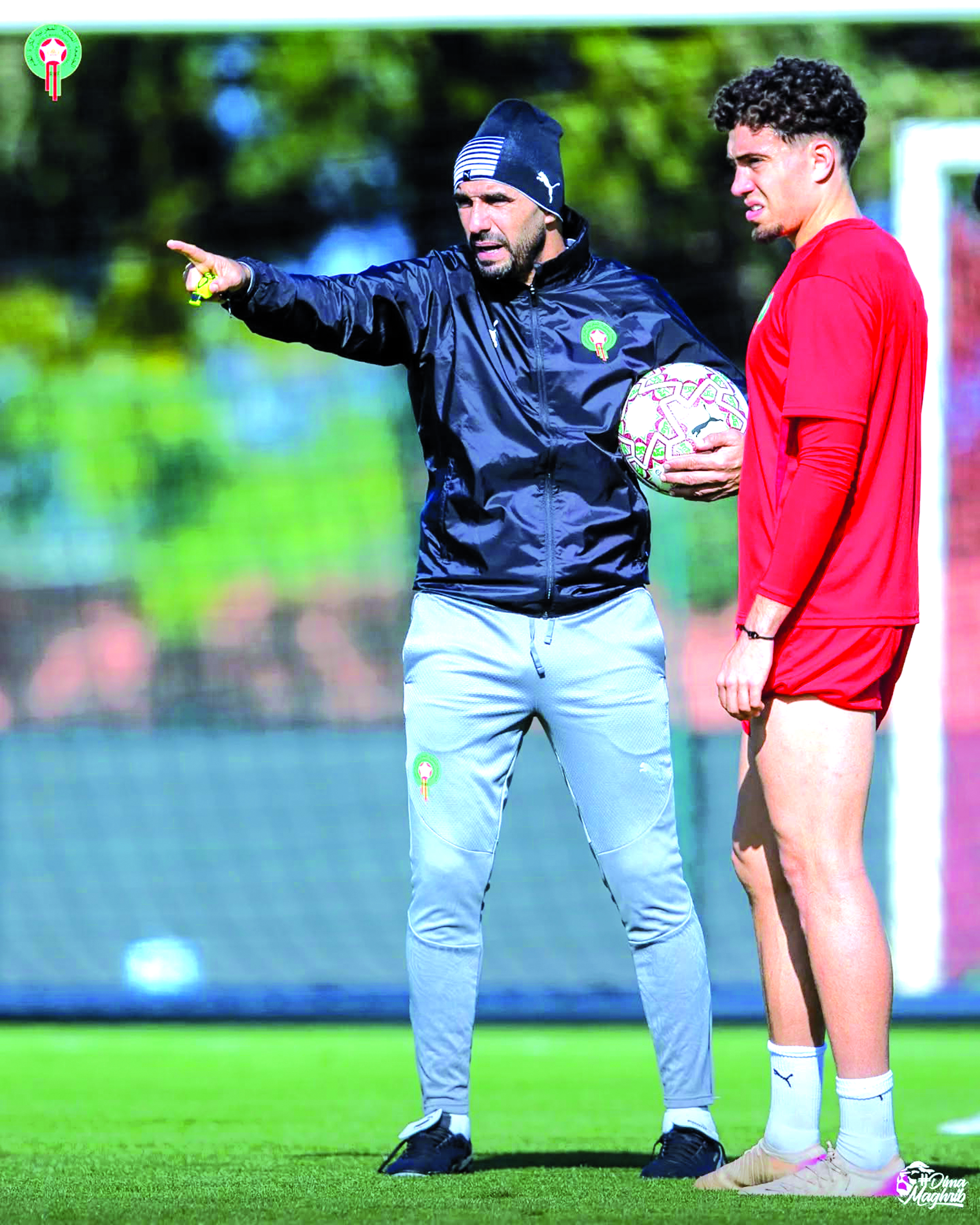 تغييرات مرتقبة في التشكيل الأساسي وإصابة أمرابط تربك المنتخب