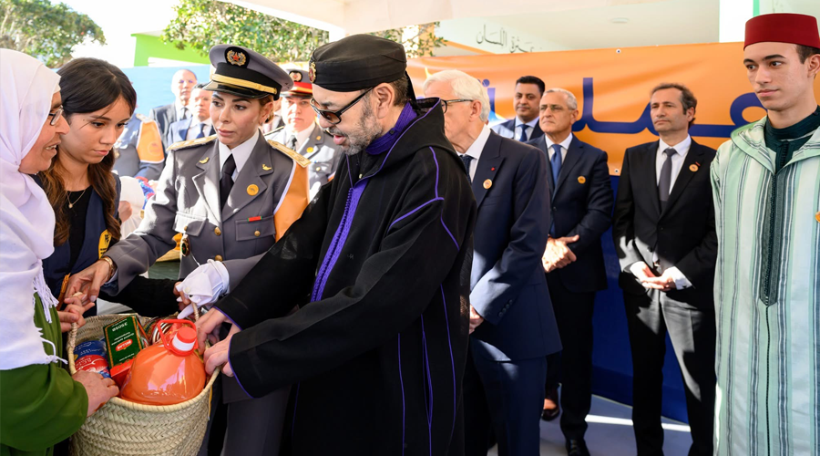 جلالة الملك يعطي بسلا انطلاقة العملية الوطنية "رمضان 1447" التي سيستفيد منها أزيد من 4,3  ملايين شخص