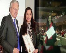 مغربيات : لمياء العلولي...مسار زهرة مغربية في الديار الفرنسية