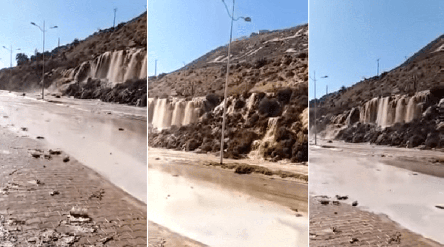 هذه حقيقة عين الماء التي انفجرت بجبل أكادير "أوفلا"