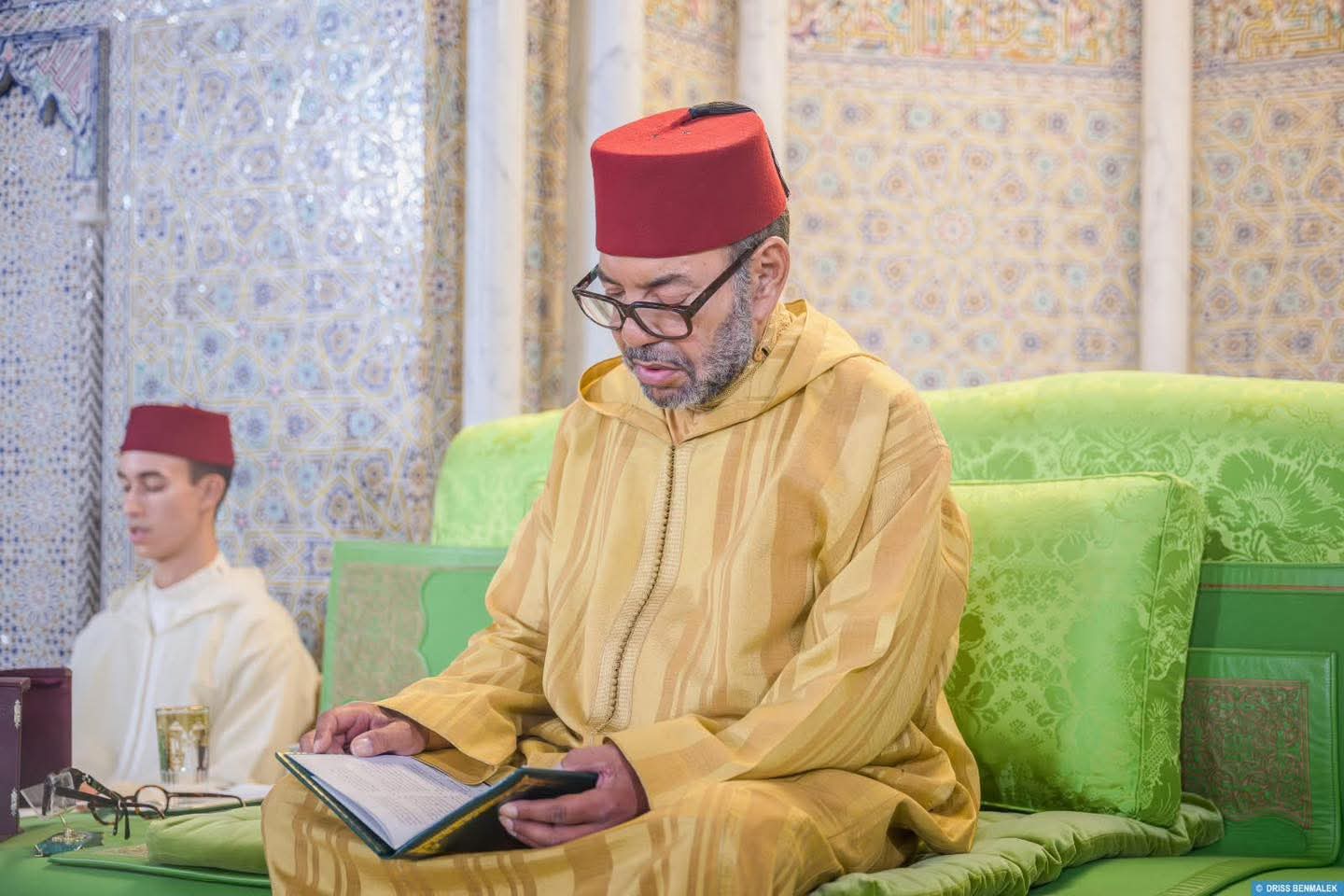 أمير المؤمنين يحيي بمسجد حسان ليلة المولد النبوي الشريف