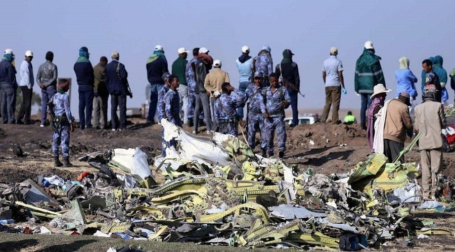 السلطات الإثيوبية تعثر على الصندوقين الأسودين للطائرة المنكوبة