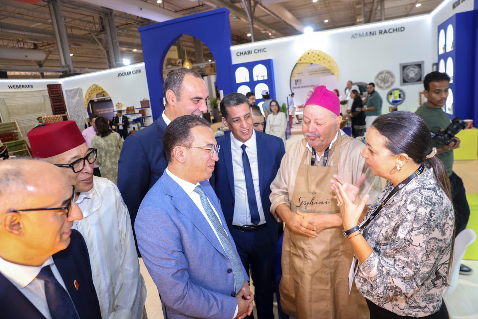 الصناعة التقليدية المغربية تحضر بقوة في معرض التصميم والأثاث بالرياض 2025
