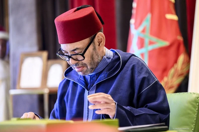 الملك محمد السادس يترأس جلسة عمل حول تقدم الأشغال بالمركب المينائي والصناعي الناظور غرب المتوسط