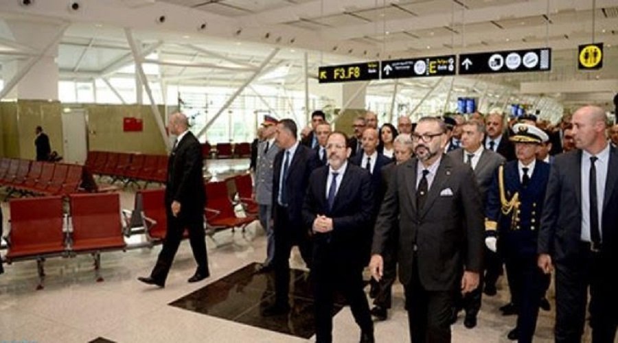 الملك يدشن المحطة الجوية 1 الجديدة لمطار محمد الخامس