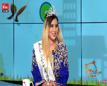 نجلاء العمراني ملكة جمال حسنوات العرب ضيفة صباحكم مبروك