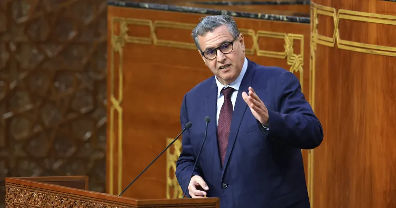 أخنوش يقدم حصيلة حكومته أمام مجلسي البرلمان