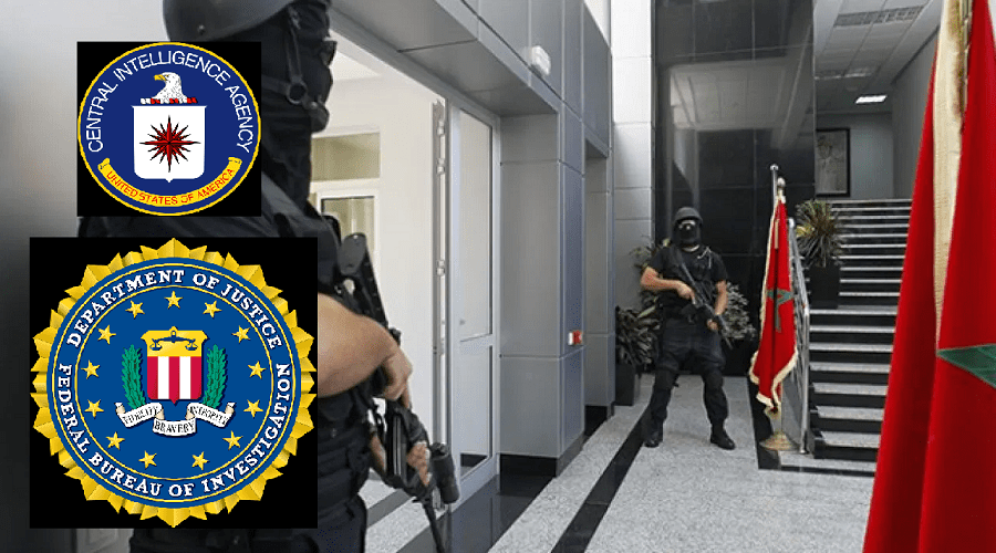 FBI و CIA   "يشيدات  بالتعاون مع  " الديستي