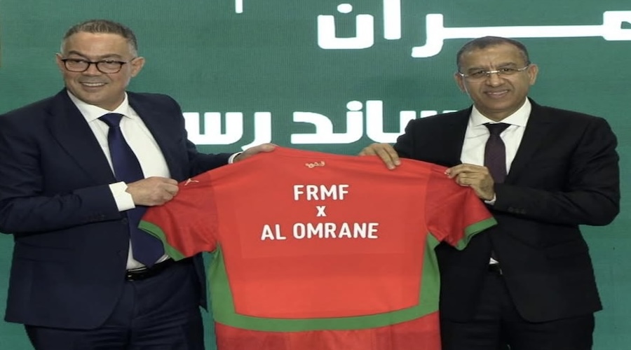شراكة استراتيجية تجمع مجموعة العمران و الجامعة الملكية المغربية لكرة القدم