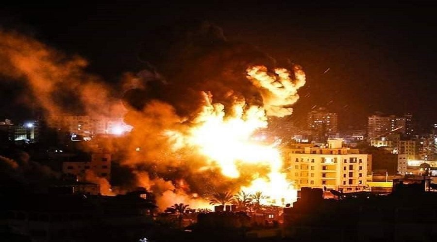 غارات إسرائيلية ليلية على قطاع غزة