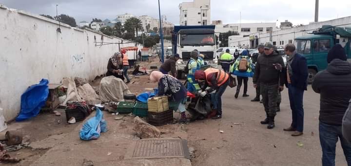 مظاهر عشوائية تستنفر السلطات المحلية بالفنيدق