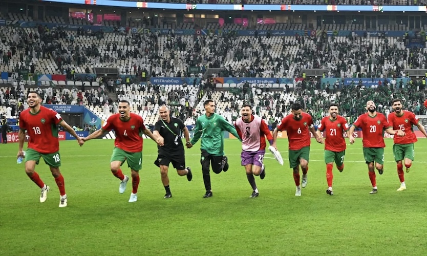 "الأسود" في المربع الذهبي لكأس العرب