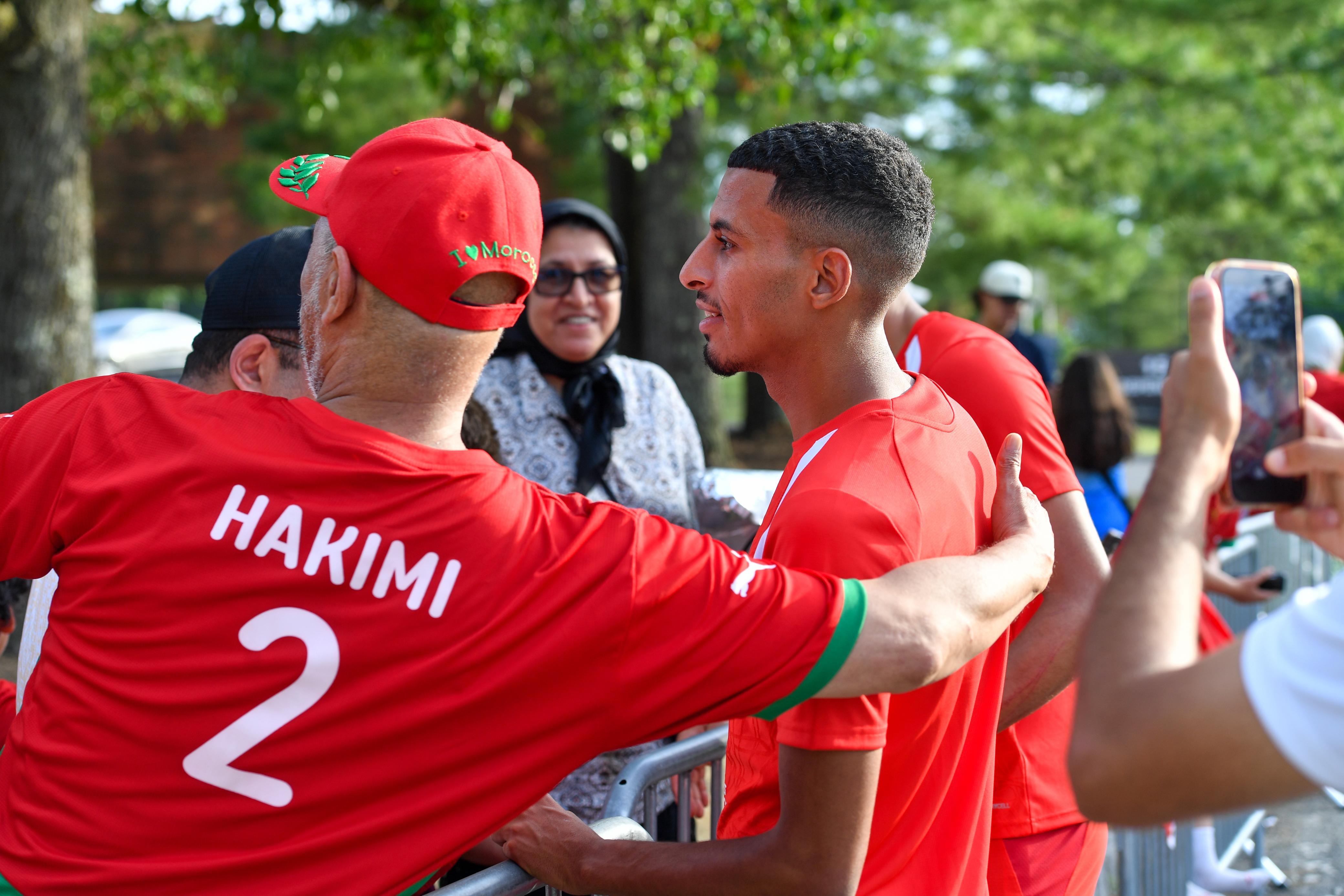 استنفار أمني بإقامة المنتخب بنيوجيرسي